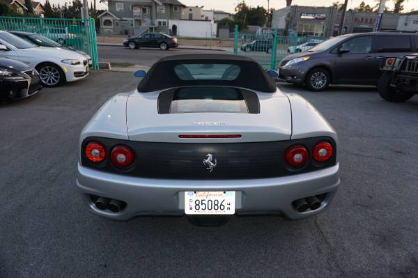 2001 FERRARI 360 SPIDER F1 LOW MILES,CLEAN CARFAX!!! - cars & trucks... for sale in Los Angeles, CA – photo 5