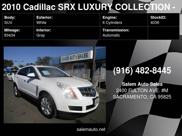 2010 Cadillac SRX Luxury Collection - NAVI - REAR CAMERA - PANORAMIC... for sale in Sacramento , CA – photo 22