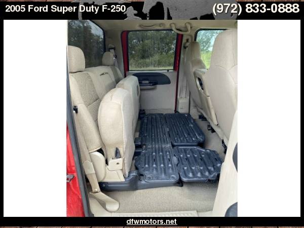 2005 Ford Super Duty F-250 Crew Cab XLT 4WD FX4 Offroad Diesel for sale in Lewisville, TX – photo 22
