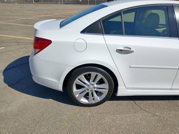 2014 Chevy Cruze LTZ loaded 1 owner low mile Michelin pilot sport 4s for sale in Foxboro, MA – photo 4