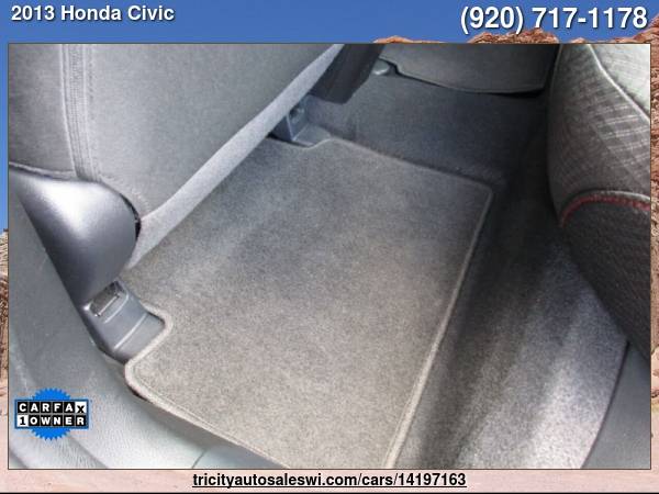 2013 HONDA CIVIC SI 4DR SEDAN Family owned since 1971 - cars & for sale in MENASHA, WI – photo 21