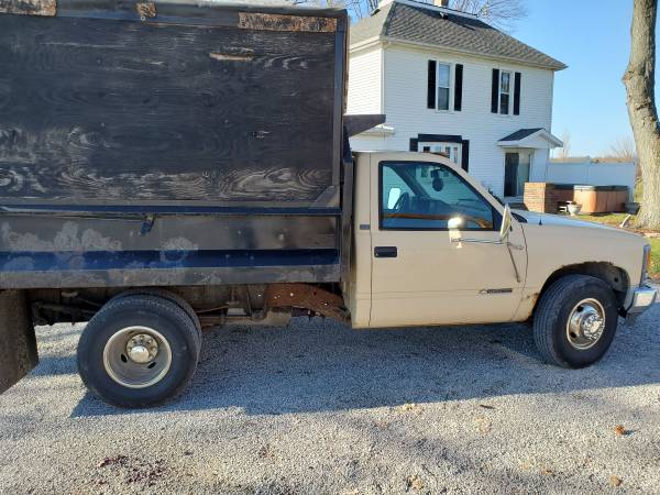 1994 Chevy 3500 dump truck - cars & trucks - by owner - vehicle... for sale in New Bremen, OH – photo 5