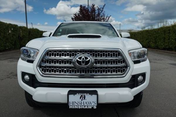 2017 Toyota Tacoma 4x4 4WD Truck Crew cab EBONY - - by for sale in Fife, WA – photo 3