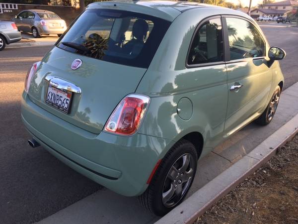 2012 fiat 500 10,000 miles , auto - cars & trucks - by owner -... for sale in Los Angeles, CA – photo 3