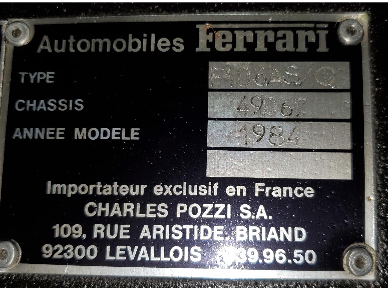 1984 Ferrari 308 GTS for sale in Lebanon, MO – photo 58