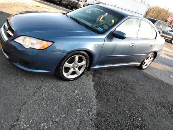 Blue 08 subaru legacy awd sedan - - by dealer for sale in Vails Gate, NY – photo 2