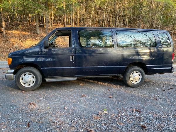 2003 Ford 15 Passenger Van - cars & trucks - by owner - vehicle... for sale in East Syracuse, NY – photo 2