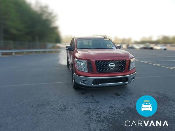 2019 Nissan Titan Crew Cab SV Pickup 4D 5 1/2 ft pickup Red -... for sale in Raleigh, NC – photo 16