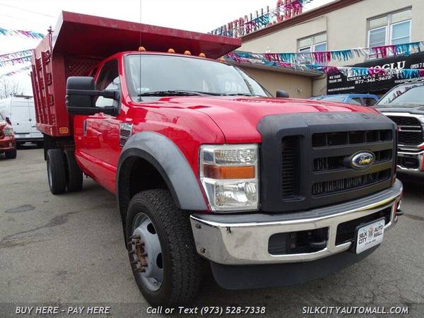 2008 Ford F-550 SD Extended Cab 4dr Landscape Dump STAKE Body for sale in Paterson, CT – photo 3