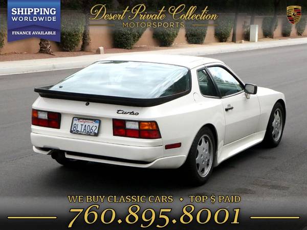 1987 Porsche 944 Turbo 5 Speed Coupe - VALUE PRICED TO SELL! for sale in Palm Desert , CA – photo 5