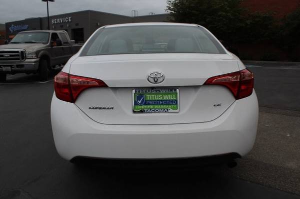 2018 Toyota Corolla LE Certified Sedan for sale in Tacoma, WA – photo 5