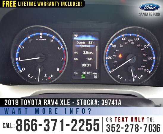 *** 2018 Toyota RAV4 XLE *** ECO Mode - Cruise Control - Sunroof for sale in Alachua, GA – photo 15