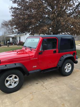 2001 Jeep Wrangler - cars & trucks - by owner - vehicle automotive... for sale in Fayetteville, AR – photo 2