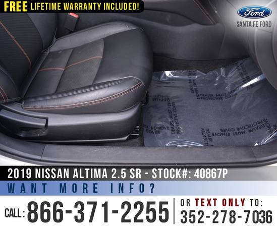 2019 Nissan Altima 2 5 SR Bluetooth, Leather Seats, Touchscreen for sale in Alachua, FL – photo 22