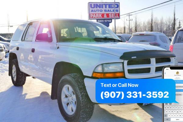2003 Dodge Durango SXT 4WD 4dr SUV / Financing Available / Open... for sale in Anchorage, AK