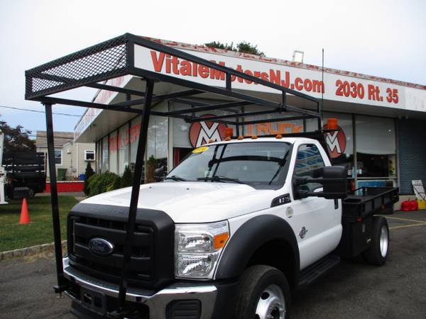 2014 Ford Super Duty F-550 DRW 9 FLAT BED 4X4 DIESEL for sale in South Amboy, NY – photo 21