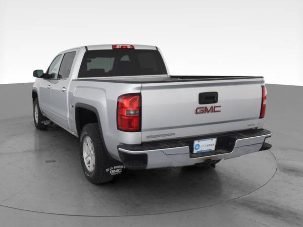 2015 GMC Sierra 1500 Crew Cab SLE Pickup 4D 6 1/2 ft pickup Silver -... for sale in Pittsburgh, PA – photo 8