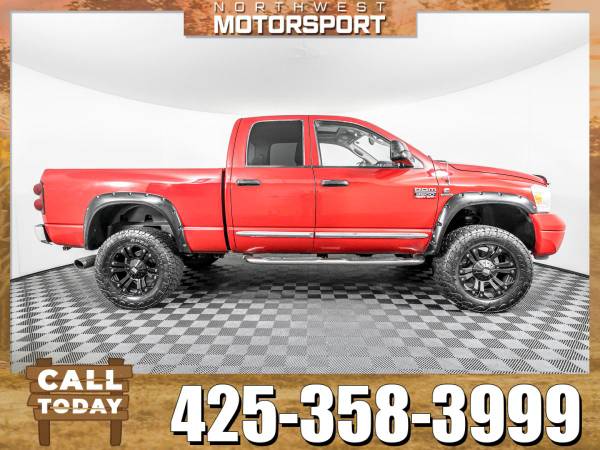 *SPECIAL FINANCING* Lifted 2009 *Dodge Ram* 3500 HD Laramie 4x4 for sale in Lynnwood, WA – photo 4
