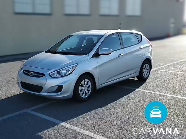 2017 Hyundai Accent SE Hatchback 4D hatchback Silver - FINANCE... for sale in Washington, District Of Columbia – photo 3