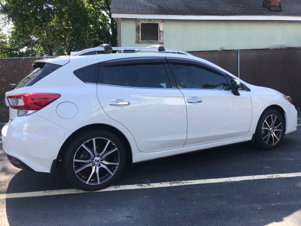 2017 Subaru Impreza Limited Pearl White Extremely Low Miles for sale in Montclair, NJ