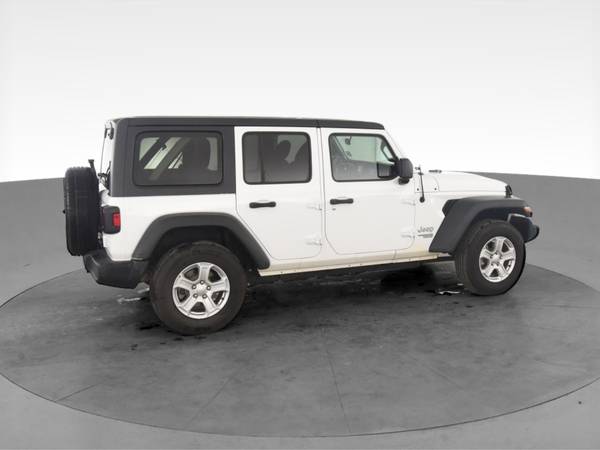 2020 Jeep Wrangler Unlimited Sport S Sport Utility 4D suv White - -... for sale in Palmdale, CA – photo 12