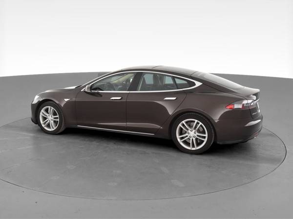 2013 Tesla Model S Performance Sedan 4D sedan Brown - FINANCE ONLINE... for sale in Covington, OH – photo 6