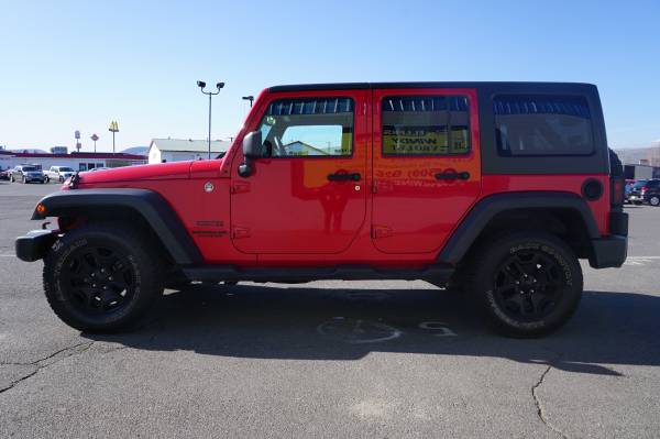 2014 Jeep Wrangler Unlimited Sport 4X4 4 Door Hard Top - cars & for sale in Kittitas, OR – photo 4