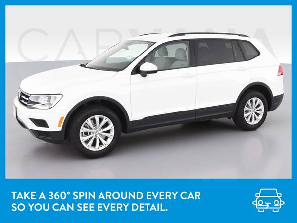 2020 VW Volkswagen Tiguan S 4MOTION Sport Utility 4D suv White for sale in Washington, District Of Columbia – photo 3