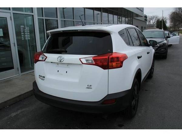 2013 Toyota RAV4 SUV LE - Toyota Super White - - by for sale in Green Bay, WI – photo 4