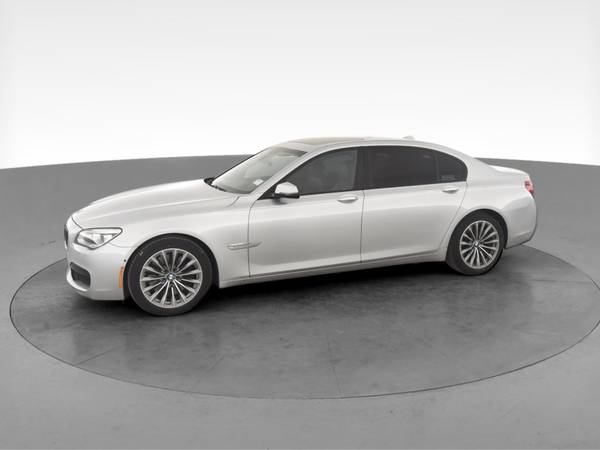 2013 BMW 7 Series 750Li Sedan 4D sedan Silver - FINANCE ONLINE -... for sale in Arlington, District Of Columbia – photo 4
