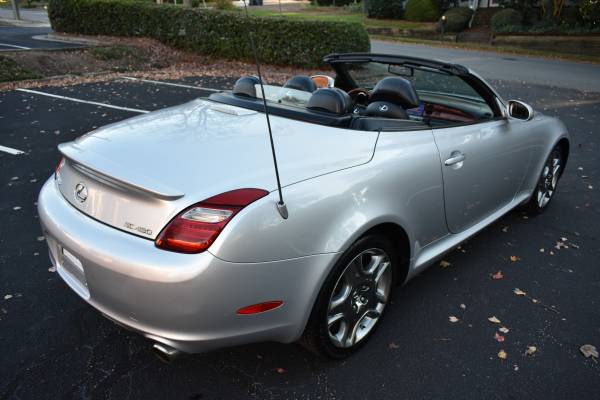 LIKE NEW! 2008 Lexus SC430 Convertible Hard Top WARRANTY! No Doc... for sale in Apex, NC – photo 11