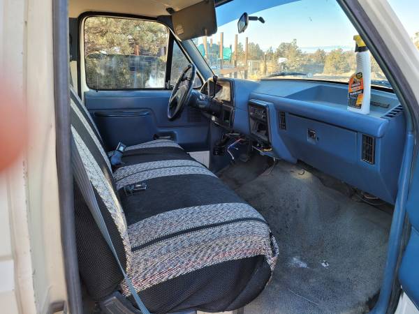 1987 F350 Dually w/canopy - cars & trucks - by owner - vehicle... for sale in Powell Butte, OR – photo 5