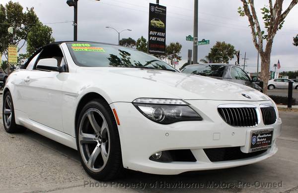 2010 *BMW* *6 Series* *650i*Convertible Loaded, Fin for sale in Lawndale, CA – photo 11