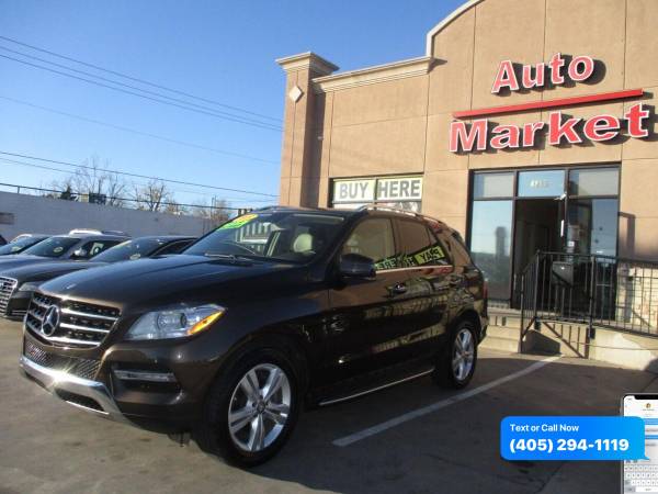 2013 Mercedes-Benz M-Class ML 350 4MATIC AWD 4dr SUV $0 Down WAC/... for sale in Oklahoma City, OK – photo 2