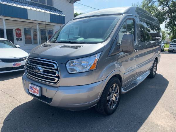 ★★★ 2015 Ford Transit Explorer Conversion Van / Fully Loaded! ★★★ -... for sale in Grand Forks, MN – photo 2