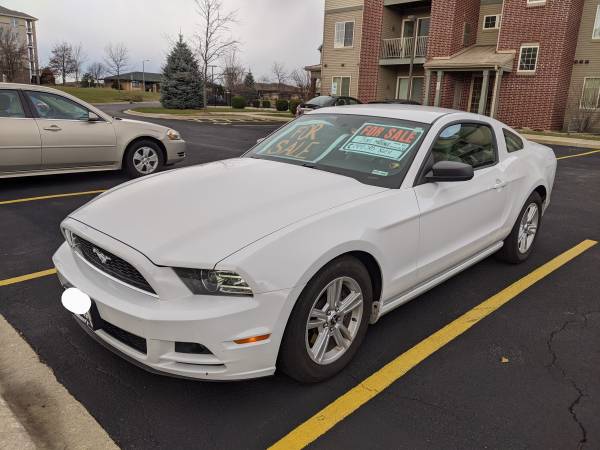 2014 White Mustang - cars & trucks - by owner - vehicle automotive... for sale in Verona, WI – photo 2
