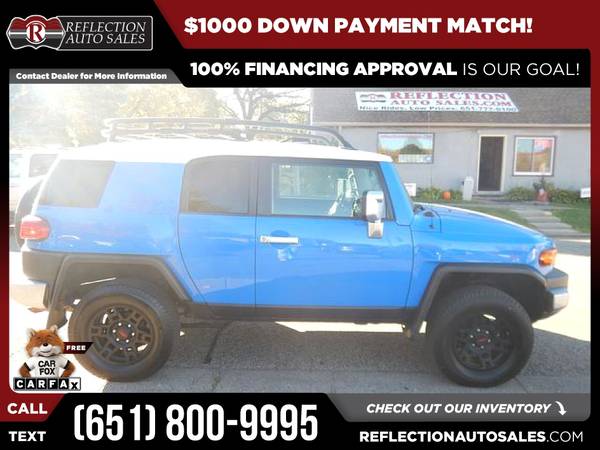 2007 Toyota FJ Cruiser FOR ONLY 296/mo! - - by dealer for sale in Oakdale, MN – photo 5