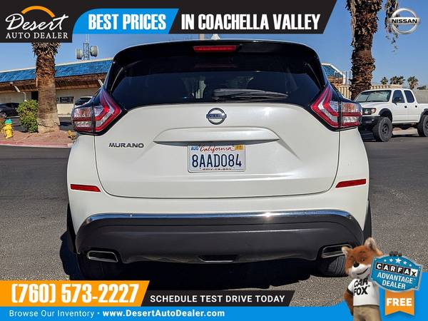 2017 Nissan Murano LOW MILES CLEAN TITLE 1 OWNER S SUV - DON'T MISS... for sale in Palm Desert , CA – photo 9