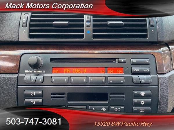 2002 BMW 325xi E46 2-Owners Heated Seats Low Miles Moon Roof 25MPG for sale in Tigard, OR – photo 14