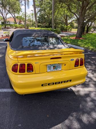 98 Cobra convertible for sale in Naples, FL – photo 4