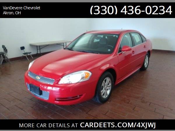 2012 Chevrolet Impala LS, Victory Red - cars & trucks - by dealer -... for sale in Akron, OH – photo 4