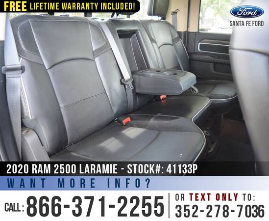 2020 RAM 2500 LARAMIE Leather Seats - Touchscreen - Camera for sale in Alachua, FL – photo 19