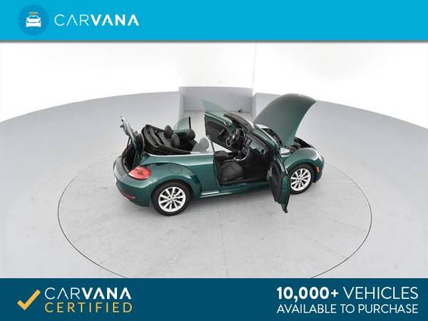 2017 VW Volkswagen Beetle 1.8T S Convertible 2D Convertible Green - for sale in Worcester, MA – photo 14