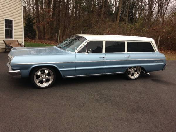 1964 Chevy BelAir Wagon - cars & trucks - by dealer - vehicle... for sale in Feeding Hills, CT – photo 9