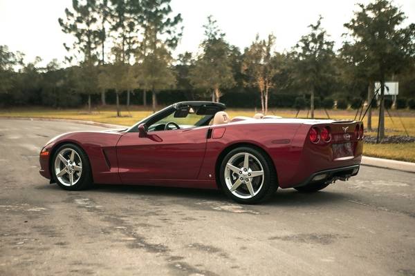 2006 Chevrolet Corvette C6 Z51 Manual Convertible Monterey Red for sale in Tallahassee, FL – photo 8
