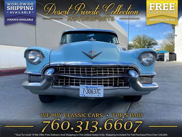 Drive this 1955 Cadillac 4 DOOR CLEAN and ORIGINAL Sedan home TODAY! for sale in Palm Desert, NY – photo 3