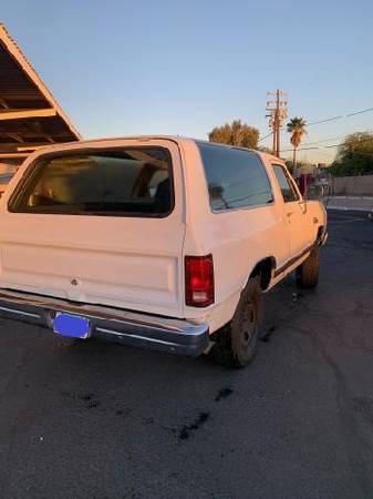 1990 Dodge Ramcharger - cars & trucks - by owner - vehicle... for sale in Tucson, AZ – photo 2