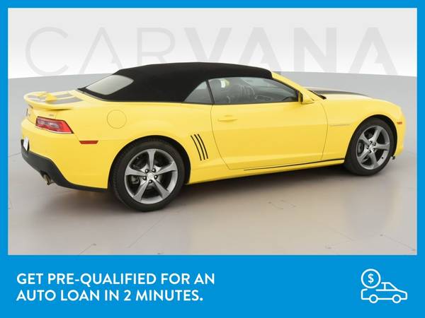 2014 Chevy Chevrolet Camaro LT Convertible 2D Convertible Yellow for sale in Ocean City, NJ – photo 9