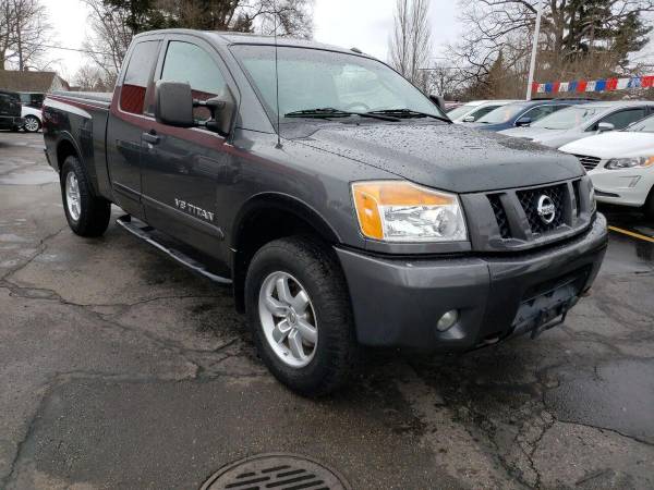 2010 Nissan Titan PRO 4X 4x4 4dr King Cab SWB Pickup - ALL TYPES OF for sale in Grand Rapids, MI – photo 4