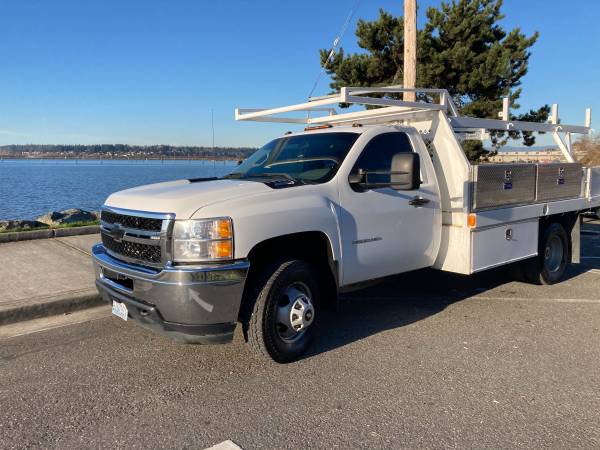 2012 Chevrolet 3500 diesel contractor body - cars & trucks - by... for sale in Everett, WA – photo 13